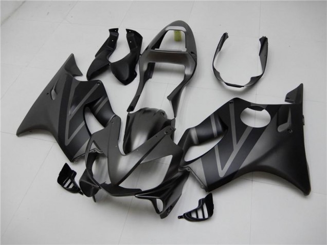 Noir Mat Gris Carénage CBR 600 F4i 01-03 Noir Mat Gris Carénage CBR 600 F4i 01-03