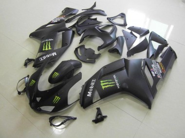 Noir Mat Monster Carénage ZX6R 07-08