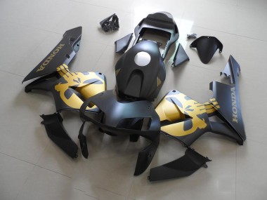 Noir Or Décalque Carénage CBR 600 RR 03-04