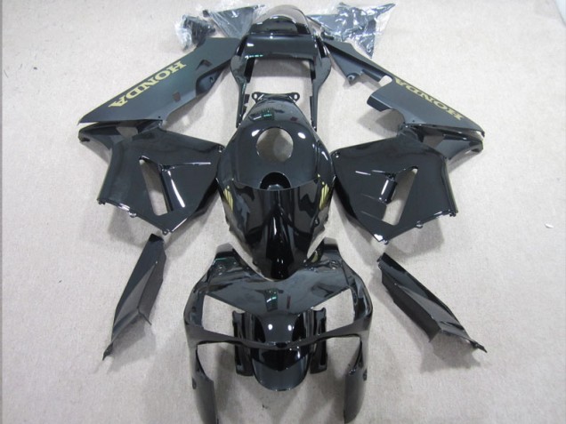 Noir Or Décalque Carrosserie CBR 600 RR 03-04 Noir Or Décalque Carrosserie CBR 600 RR 03-04