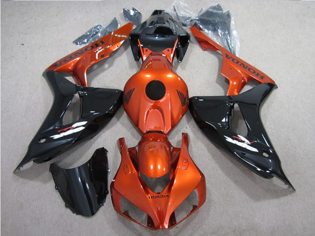 Noir Orange Carénage CBR 1000 RR 06-07 Noir Orange Carénage CBR 1000 RR 06-07