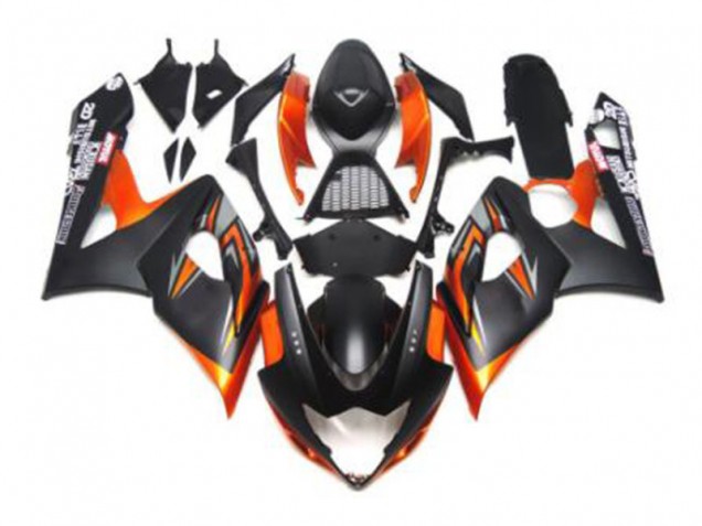 Noir Orange Carénage GSXR 1000 K5 05-06 Noir Orange Carénage GSXR 1000 K5 05-06
