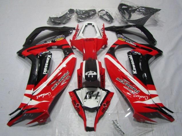 Noir Rouge 84 Carénage ZX10R 11-15 Noir Rouge 84 Carénage ZX10R 11-15