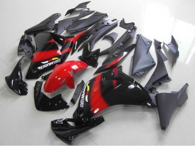 Noir Rouge Carénage CBR 250 RR 11-13 Noir Rouge Carénage CBR 250 RR 11-13