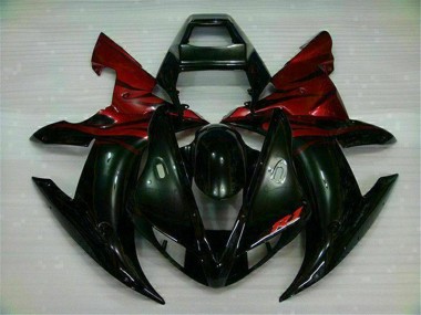 Noir Rouge Carénages R1 02-03