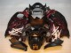Noir Rouge Flamme Carénage GSXR 1300 Hayabusa 96-07 Noir Rouge Flamme Carénage GSXR 1300 Hayabusa 96-07