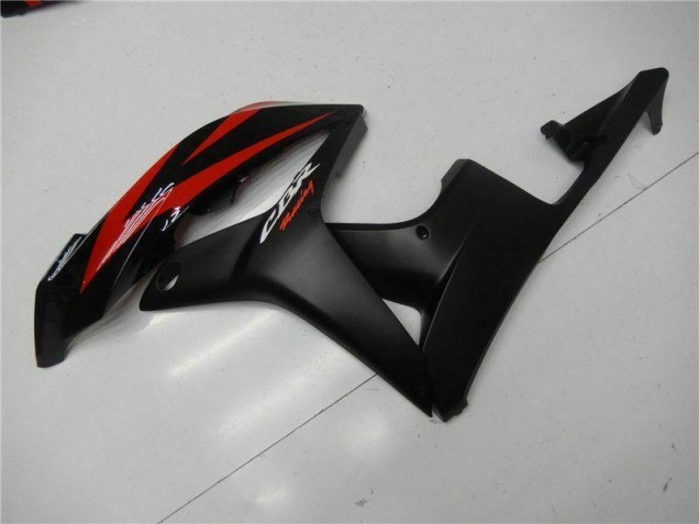 Noir Rouge Kit Carénages CBR 600 RR 07-08 Noir Rouge Kit Carénages CBR 600 RR 07-08