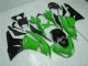 Noir Vert Carénage ZX6R 09-12 Noir Vert Carénage ZX6R 09-12