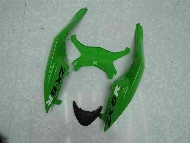 Noir Vert Carénage ZX6R 09-12 Noir Vert Carénage ZX6R 09-12