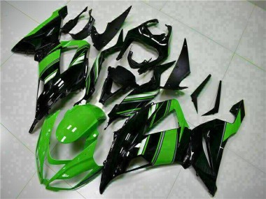 Noir Vert Carénage ZX6R 13-18