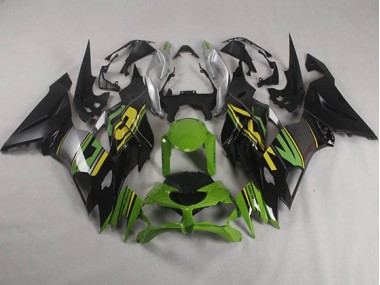 Noir Vert Carénage ZX6R 19-23