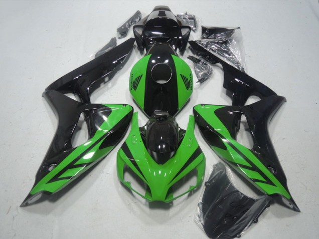 Noir Vert Carénages CBR 1000 RR 06-07 Noir Vert Carénages CBR 1000 RR 06-07