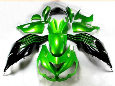 Noir Vert Carénages ZX14R ZZR 1400 12-21