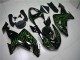 Noir Vert Flamme Carénage ZX10R 06-07 Noir Vert Flamme Carénage ZX10R 06-07