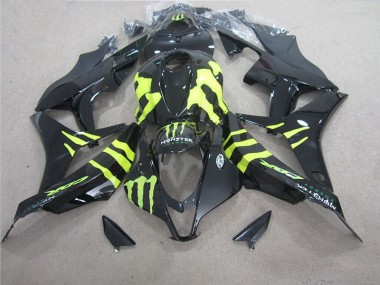 Noir Vert Monster Carénage CBR 600 RR 07-08