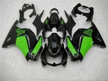 Noir Vert Ninja Carénage EX250 08-12