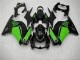 Noir Vert Ninja Carénage EX250 08-12 Noir Vert Ninja Carénage EX250 08-12