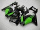Noir Vert Ninja Carénage EX250 08-12 Noir Vert Ninja Carénage EX250 08-12