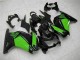 Noir Vert Ninja Carénage EX250 08-12 Noir Vert Ninja Carénage EX250 08-12
