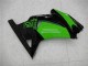Noir Vert Ninja Carénage EX250 08-12 Noir Vert Ninja Carénage EX250 08-12