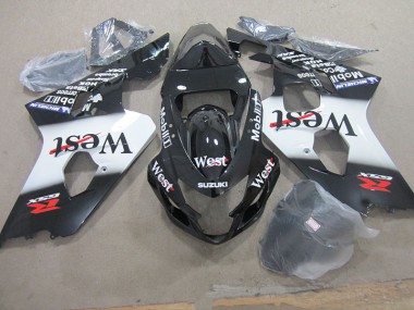 Noir West Mobil Carénage GSXR 750 K4 04-05