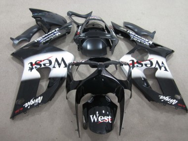 Noir West Ninja 636 Carénage ZX6R 03-04