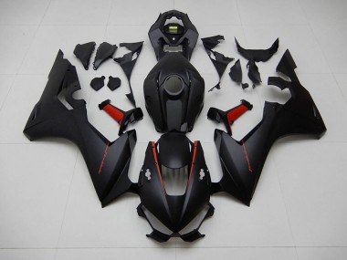 Noir avec Rouge Fireblade Carénage CBR 1000 RR 17-23