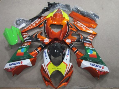 Orange Jaune Monster Carénage GSXR 1000 K7 07-08