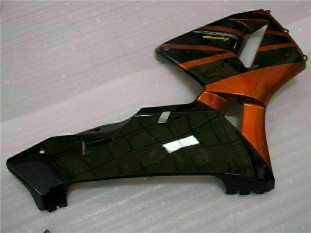 Orange Noir Carénage CBR 600 RR 05-06 Orange Noir Carénage CBR 600 RR 05-06