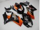 Orange Noir Carénage GSXR 1000 K7 07-08 Orange Noir Carénage GSXR 1000 K7 07-08