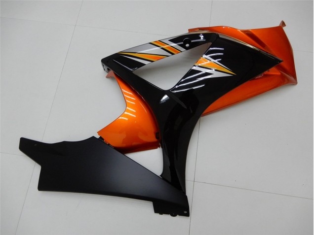 Orange Noir Carénage GSXR 1000 K7 07-08 Orange Noir Carénage GSXR 1000 K7 07-08