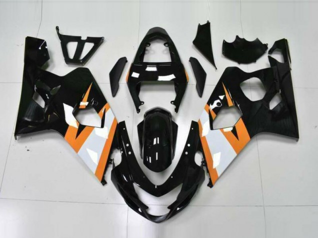 Orange Noir Carénage GSXR 600 / 750 K4 04-05 Orange Noir Carénage GSXR 600 / 750 K4 04-05
