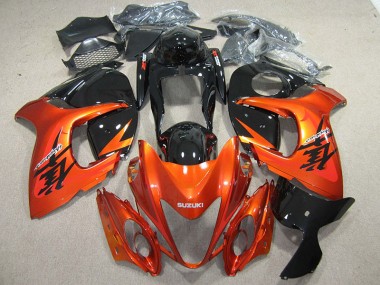 Orange Noir Carénages GSXR 1300 Hayabusa 08-19
