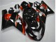 Orange Noir Carénages GSXR 600 / 750 K4 04-05 Orange Noir Carénages GSXR 600 / 750 K4 04-05