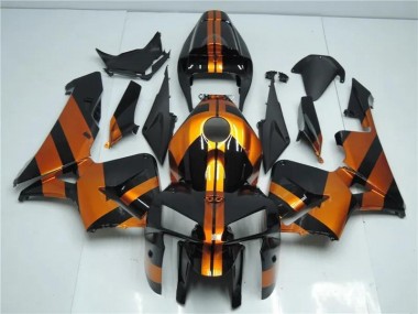 Orange Noir Kit Carénages CBR 600 RR 05-06