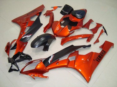 Orange Noir Mat Carénage R6 06-07