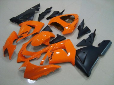 Orange Noir Mat Carénage ZX10R 03-05