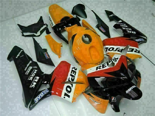 Orange Noir Repsol Carrosserie CBR 600 RR 05-06 Orange Noir Repsol Carrosserie CBR 600 RR 05-06