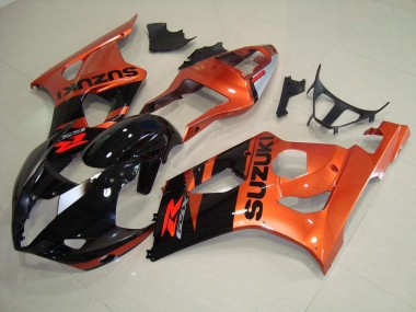 Orange et Noir Carénage GSXR 1000 K3 03-04