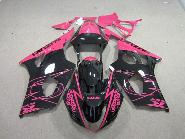 Rose Noir Carénage GSXR 1000 K3 03-04 Rose Noir Carénage GSXR 1000 K3 03-04