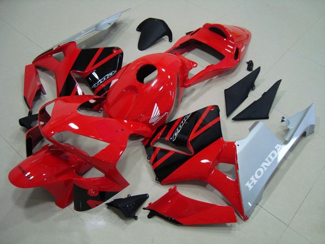 Rouge Argent Carénage CBR 600 RR 03-04 Rouge Argent Carénage CBR 600 RR 03-04