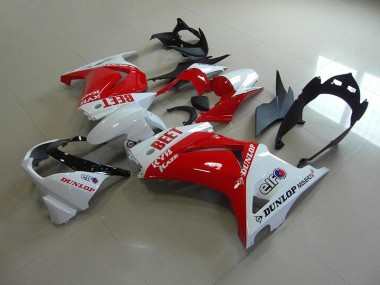 Rouge Blanc BEET Carénage ZX 250R 08-12