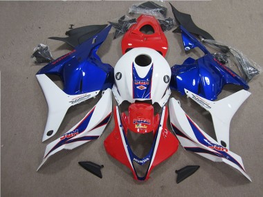 Rouge Blanc Bleu HRC Carénage CBR 600 RR 09-12