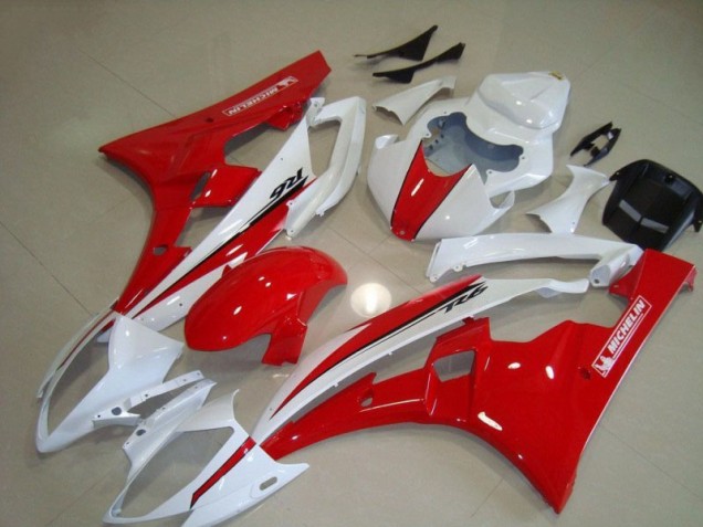 Rouge Blanc Carénage R6 06-07