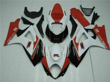Rouge Blanc Carénages GSXR 1000 K7 07-08