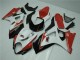 Rouge Blanc Carénages GSXR 1000 K7 07-08 Rouge Blanc Carénages GSXR 1000 K7 07-08