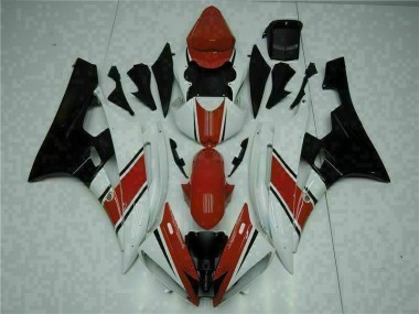 Rouge Blanc Kit Carénages R6 06-07