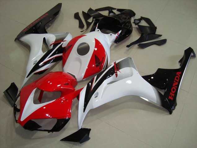 Rouge Blanc Noir Carénage CBR 1000 RR 06-07 Rouge Blanc Noir Carénage CBR 1000 RR 06-07
