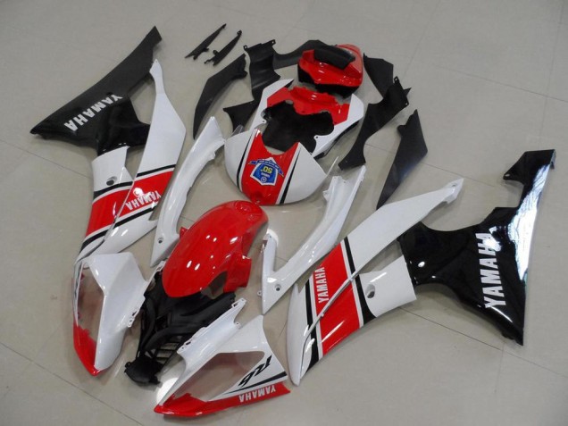 Rouge Blanc Noir Kit Carénages R6 08-16 Rouge Blanc Noir Kit Carénages R6 08-16