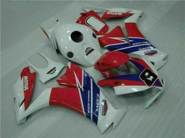Rouge Bleu Blanc Carénage CBR 1000 RR 12-16